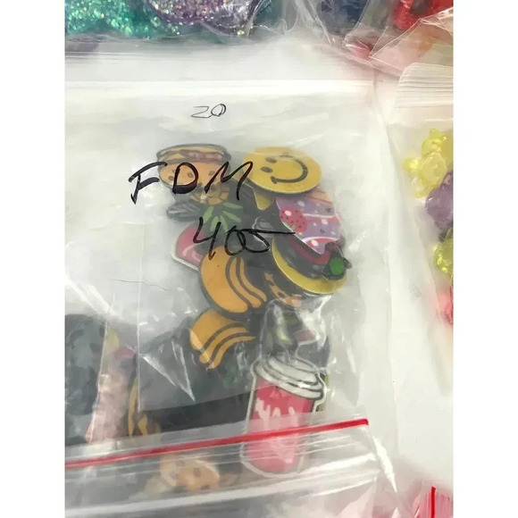 3LB Resin Assorted Craft Supplies 2000+ Pc Floral Glitter Feather Large Lot - Picture 6 of 13